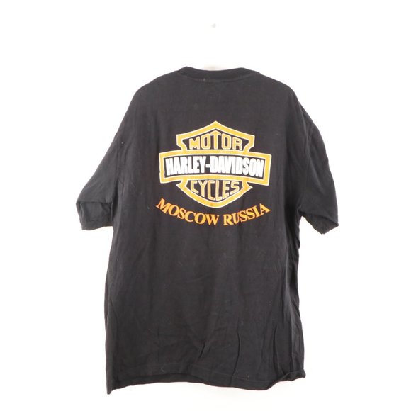 Vintage Harley Davidson Moscow Russia Shirt - Picture 5 of 7